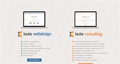 Desktop Screenshot of laube-web.com