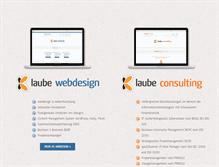 Tablet Screenshot of laube-web.com